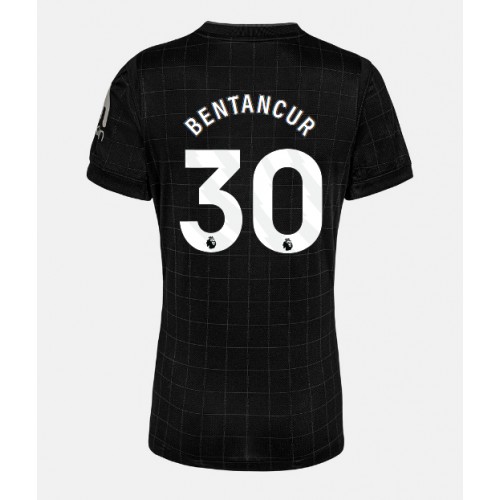 Ženski Nogometni dresi Tottenham Hotspur Rodrigo Bentancur #30 Gostujoči 2025-26 Kratek Rokav